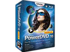 CyberLink PowerDVD 10 Ultra 3D zum günstigsten Preis Deutschlands!